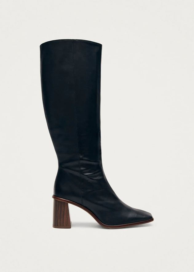 East Leather Boots Black