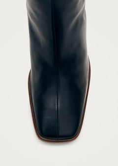 East Leather Boots Black