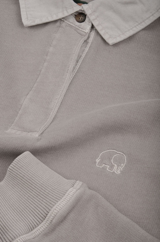 Polo Sweater Island Fossil Grey