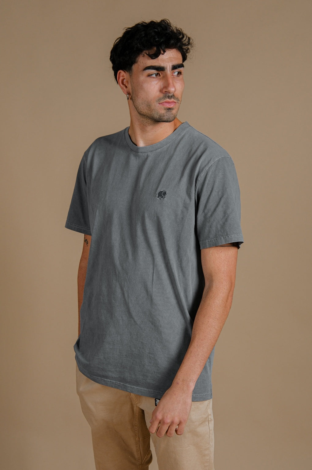 T-shirt Vintage Indigo Blue
