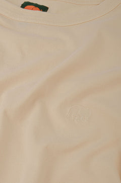 Heren T-shirt Pearled Ivory White