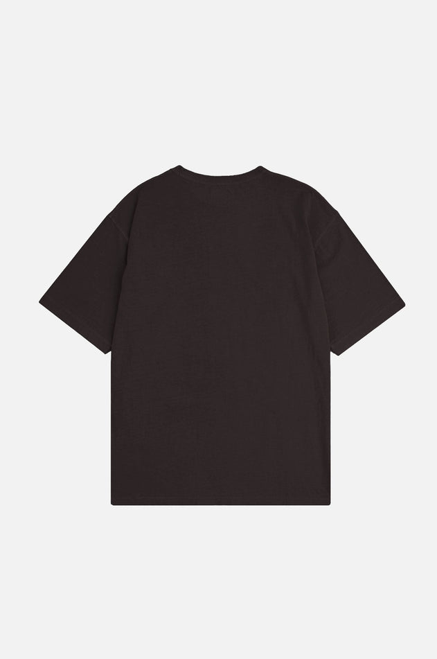 Essential Garment Heavyweight Oversized T-Shirt Pirate Black