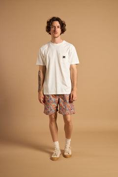 Caribbean Paisley Zwemshort Groen
