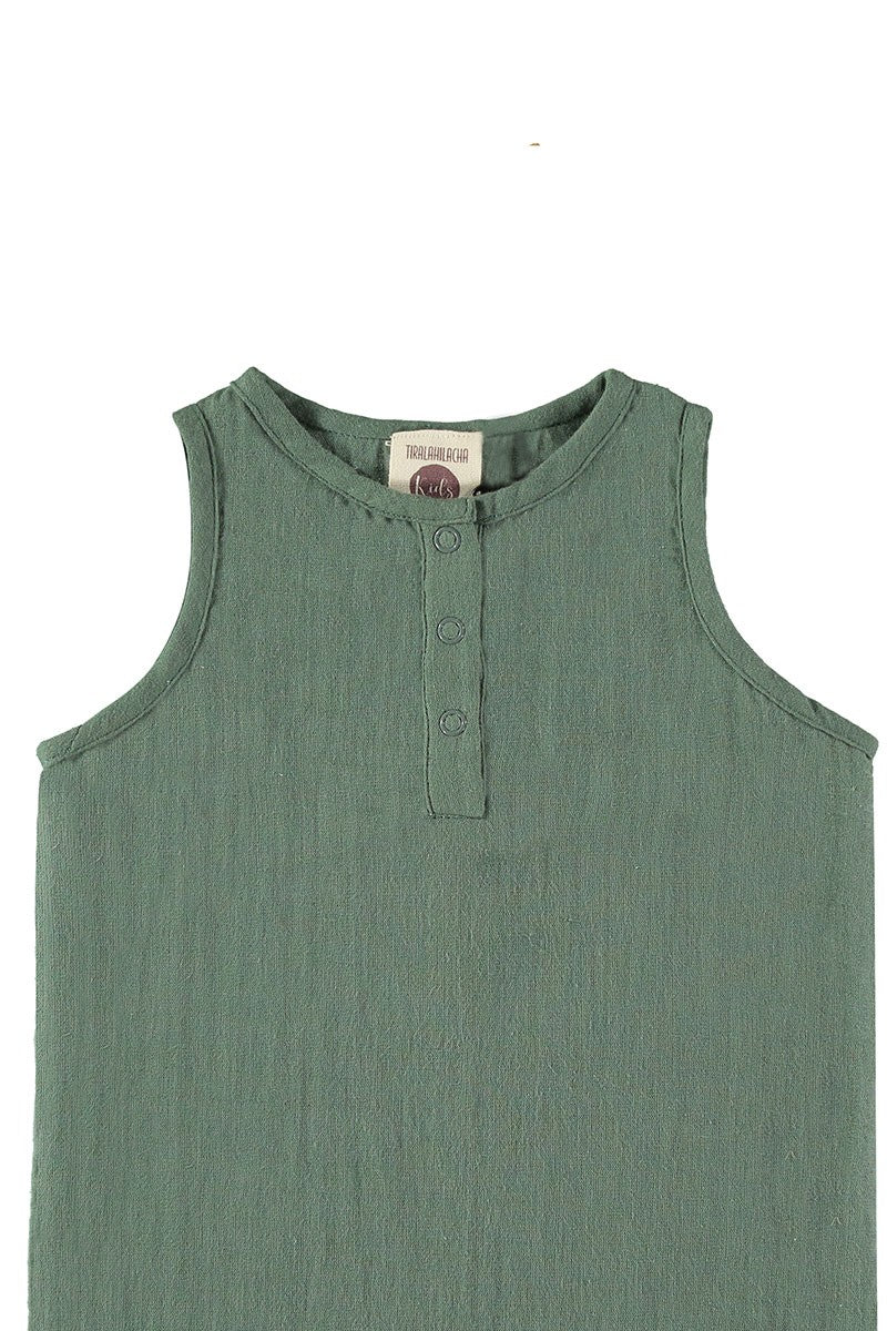 Baby's Elgar Jumpsuit Green