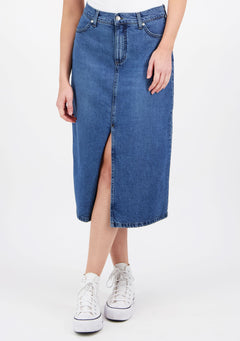 Ellen Denim Skirt Medium Blue