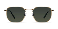 Emin Sunglasses Gold Olive