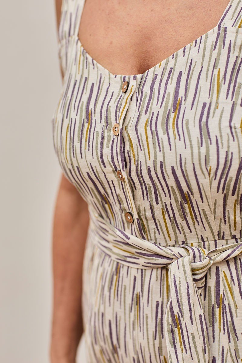 Fancy Jumpsuit Beige Jungle