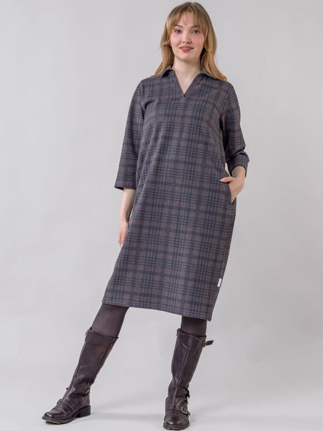 Valkama Dress Grey Melange