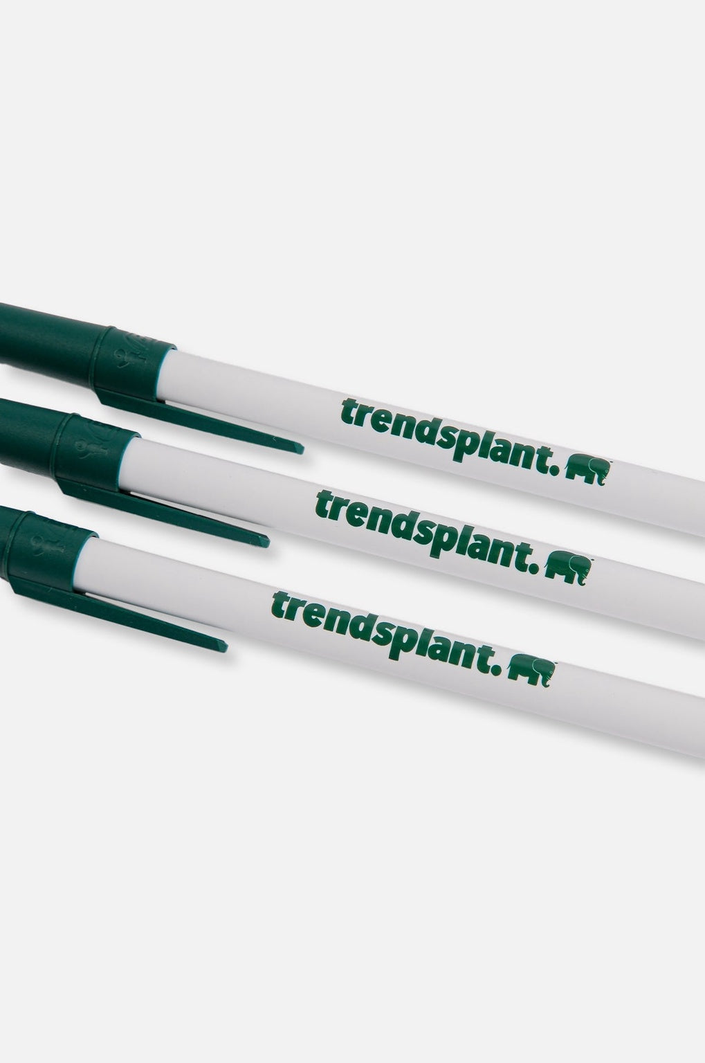 Logo Bic Eco Balpen 5 Pack Wit Trendsplant Green