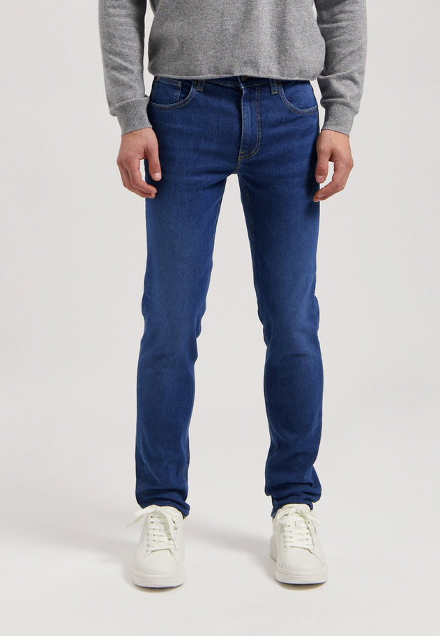 Daily Mid Tapered Jeans Stone Indigo