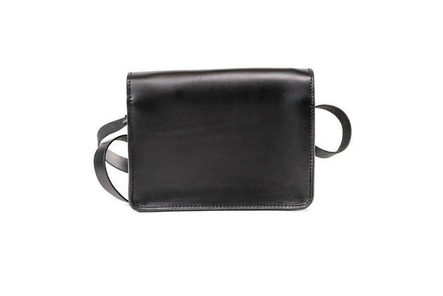 Santa Fe Leren Crossbodytas Zwart