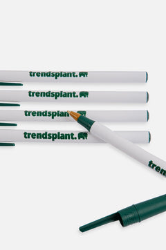 Logo Bic Eco Balpen 5 Pack Wit Trendsplant Green
