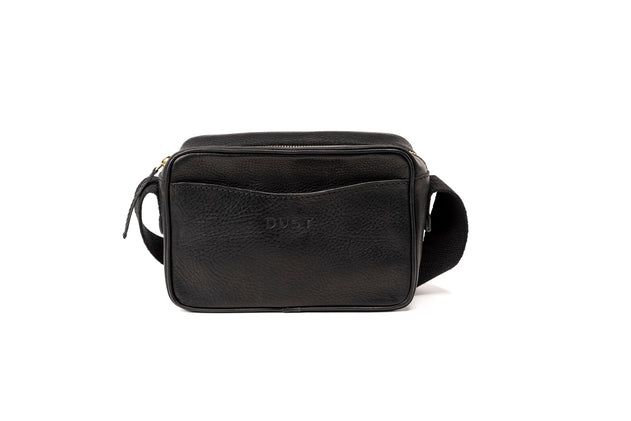 Sausalito Leren Crossbodytas Zwart