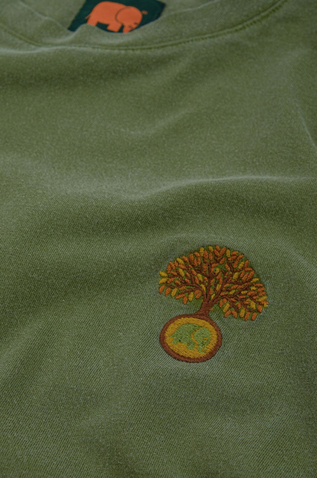 Fafe Pigment T-Shirt Forest Green