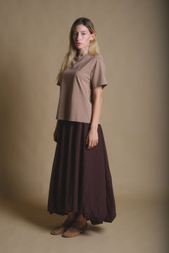 T-shirt Caribou Brown