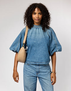 Leo Twisted Handle Tas Zand