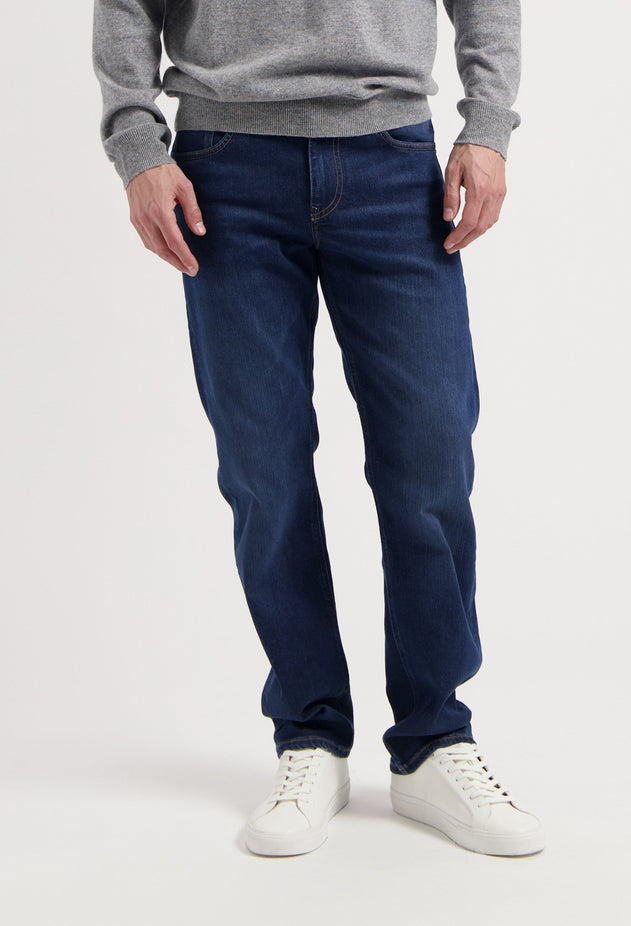 Bryce Mid Straight Jeans Medium Dark