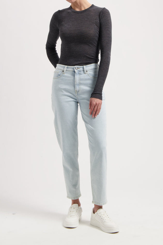 Mams High Tapered Jeans Light Stone
