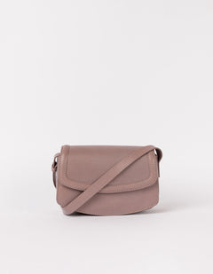 Kendalini Classic Leather Bag Pale Mauve