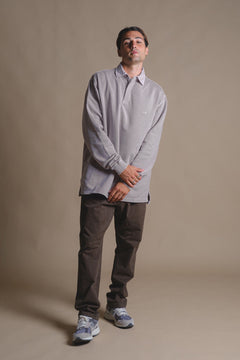 Polo Sweater Island Fossil Grey