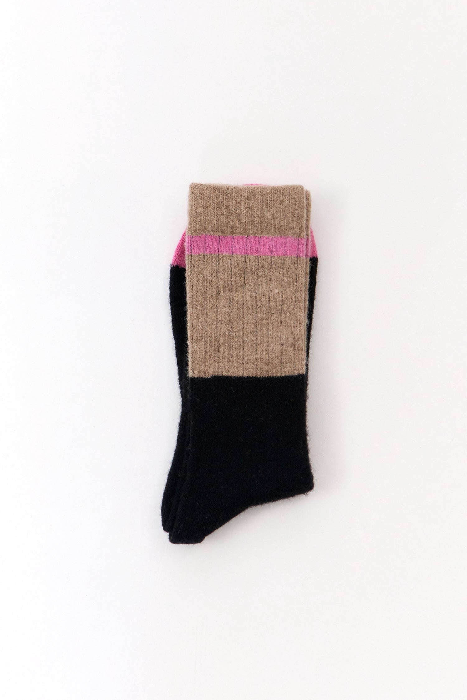 Andes Wool Socks Pink