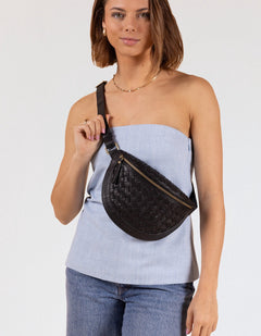 Ray Bumbag Woven Black