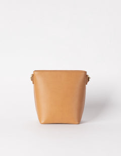 Bobbi Midi Bucket tas Cognac, Vegan Uppeal™