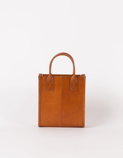 Jackie Classic Leather Mini Bag Cognac