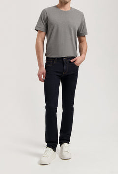 Bryce Mid Straight Jeans Strong Blue