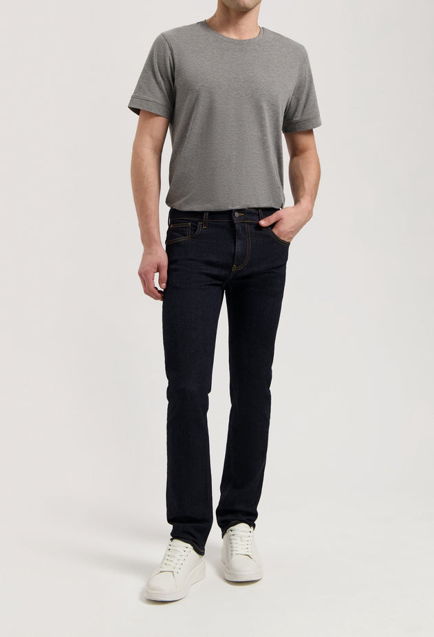 Bryce Mid Straight Jeans Strong Blue