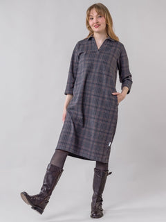 Valkama Dress Grey Melange