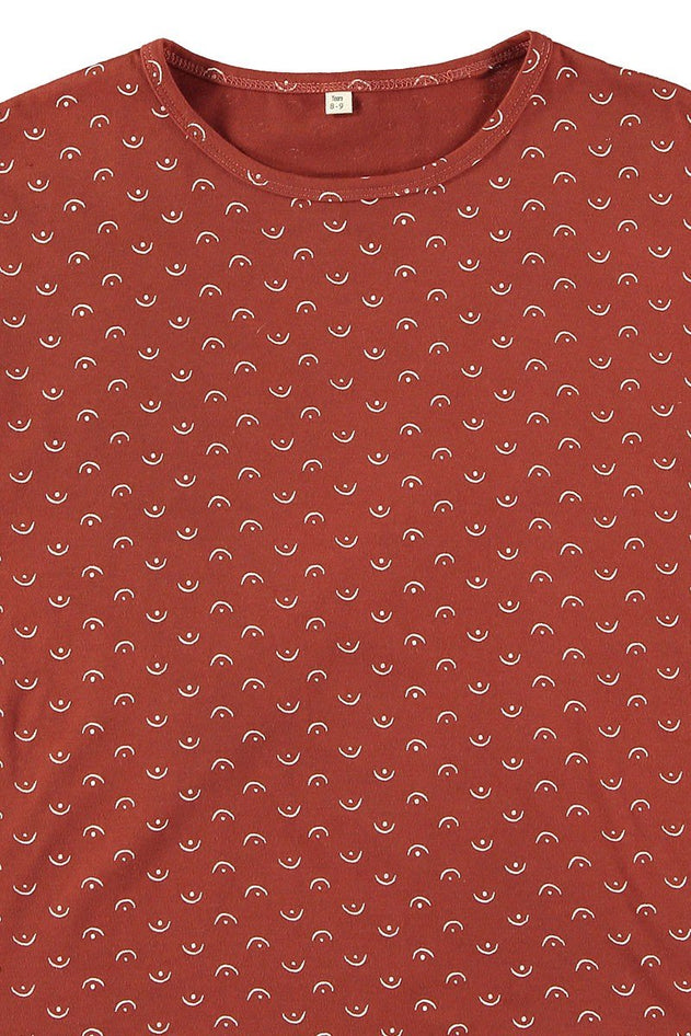 Kinder T-shirt Tits Red