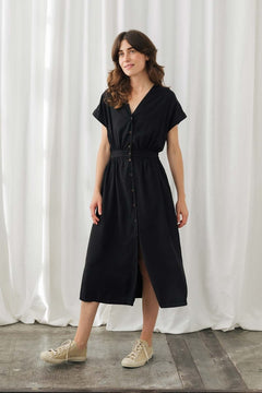 Folegandros Dress Black - IVALO.COM