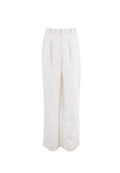 French Riviera Nce - Wide Leg Pants - White -Xs