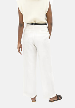 French Riviera Nce - Wide Leg Pants - White -Xs