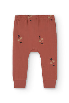 Baby's Gala Pants Mars Red Twilight