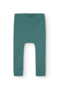 Baby's Gala Ribbed Pants Sky Blue