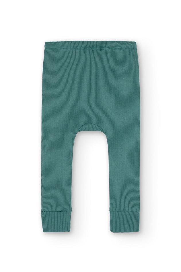 Baby's Gala Ribbed Pants Sky Blue