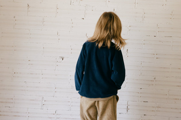 Ginger Kinder Sweater Blauw