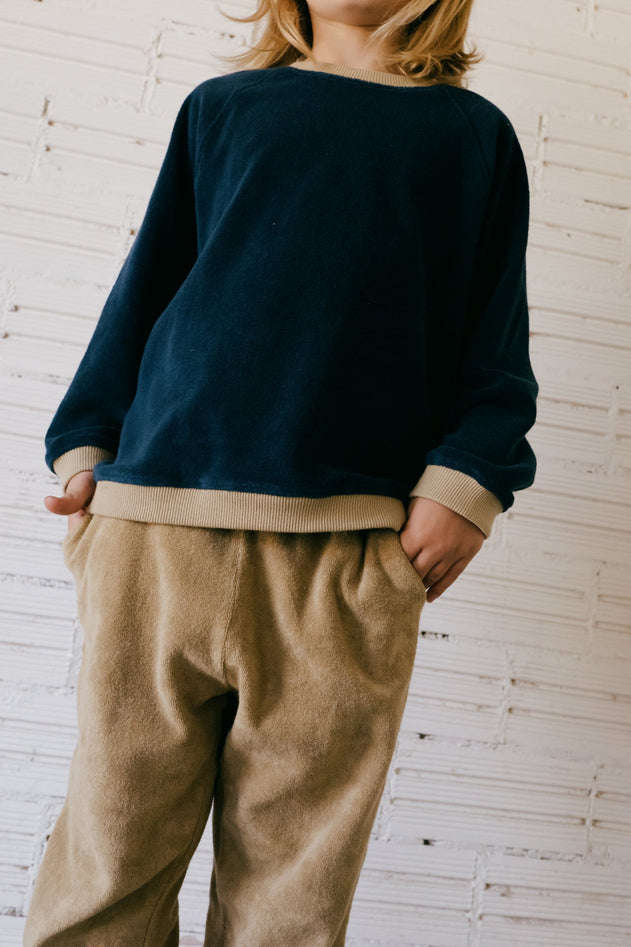 Ginger Kinder Sweater Blauw