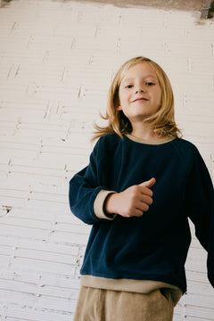 Ginger Kinder Sweater Blauw