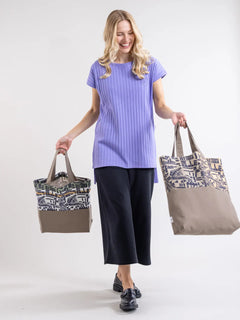 Valoa Field Tote Bag Multicolor