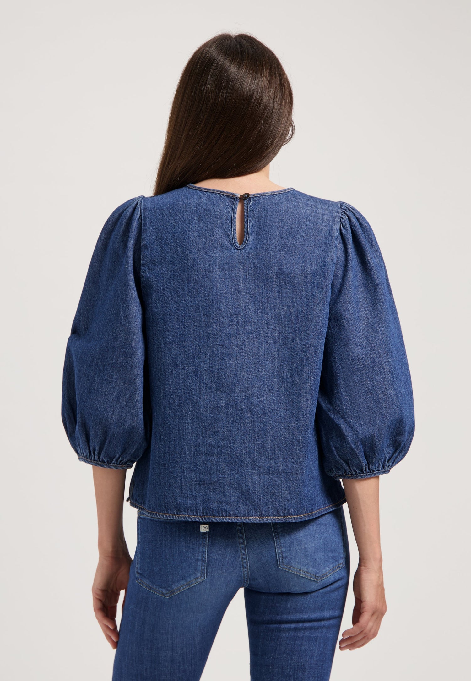 Gloria Shirt Stone Indigo