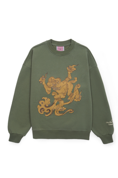 NWHR x Museo del Prado Golden Kami Sweatshirt Green