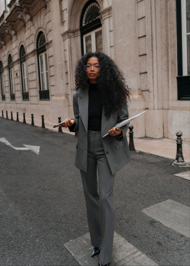 Keanu Tailored Blazer Grey