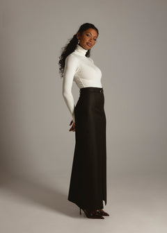 Belle Turtleneck Body Off-White