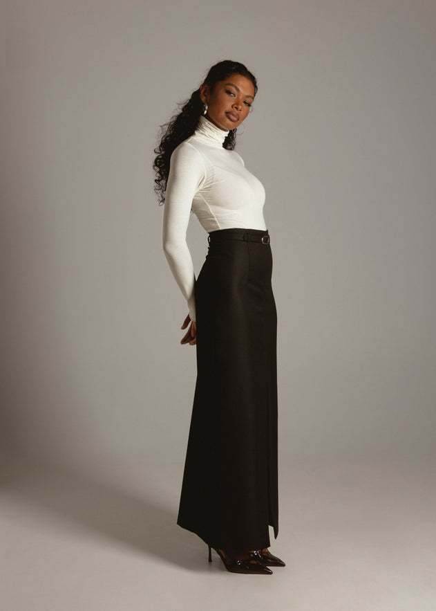 Belle Turtleneck Body Off-White
