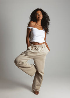 Comfort Zone Tracksuit Pants Taupe