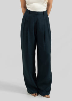 Chloe Trousers Navy Blue