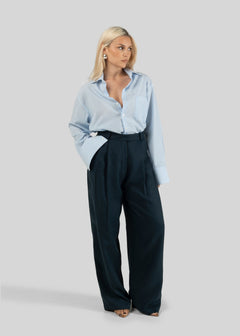 Chloe Trousers Navy Blue